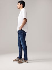 Blue Mid/Black Solid 2 Pack Skinny Fit Classic Stretch Jeans - Image 10 of 20