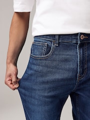 Blue Mid/Black Solid 2 Pack Skinny Fit Classic Stretch Jeans - Image 13 of 20