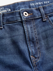 Blue Mid/Black Solid 2 Pack Skinny Fit Classic Stretch Jeans - Image 18 of 20