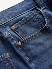 Blue Mid/Black Solid 2 Pack Skinny Fit Classic Stretch Jeans - Image 19 of 20