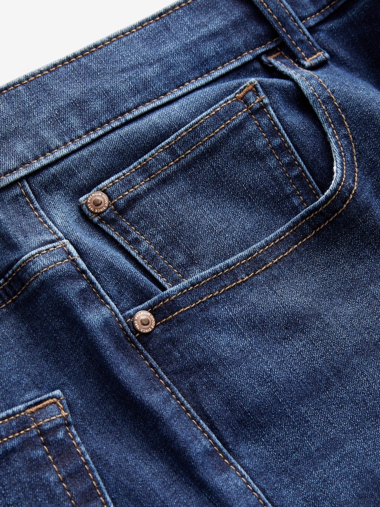 Blue Mid/Black Solid 2 Pack Skinny Fit Classic Stretch Jeans - Image 19 of 20
