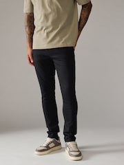 Blue Mid/Black Solid 2 Pack Skinny Fit Classic Stretch Jeans - Image 2 of 20