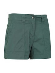 Mountain Warehouse Green Womens Coast Lightweight Outdoor Shorts - Image 3 of 5