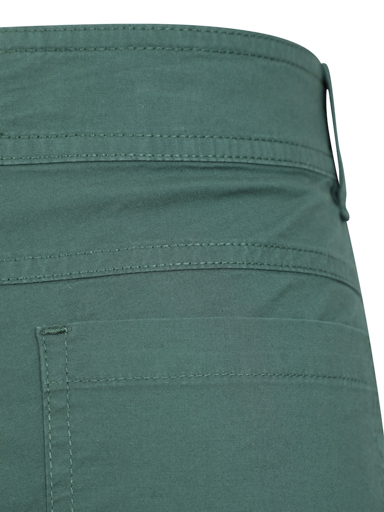 Mountain Warehouse Green Womens Coast Lightweight Outdoor Shorts - Image 5 of 5