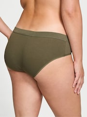 Victoria's Secret Casual Olive Green Hipster Knickers - Image 2 of 3