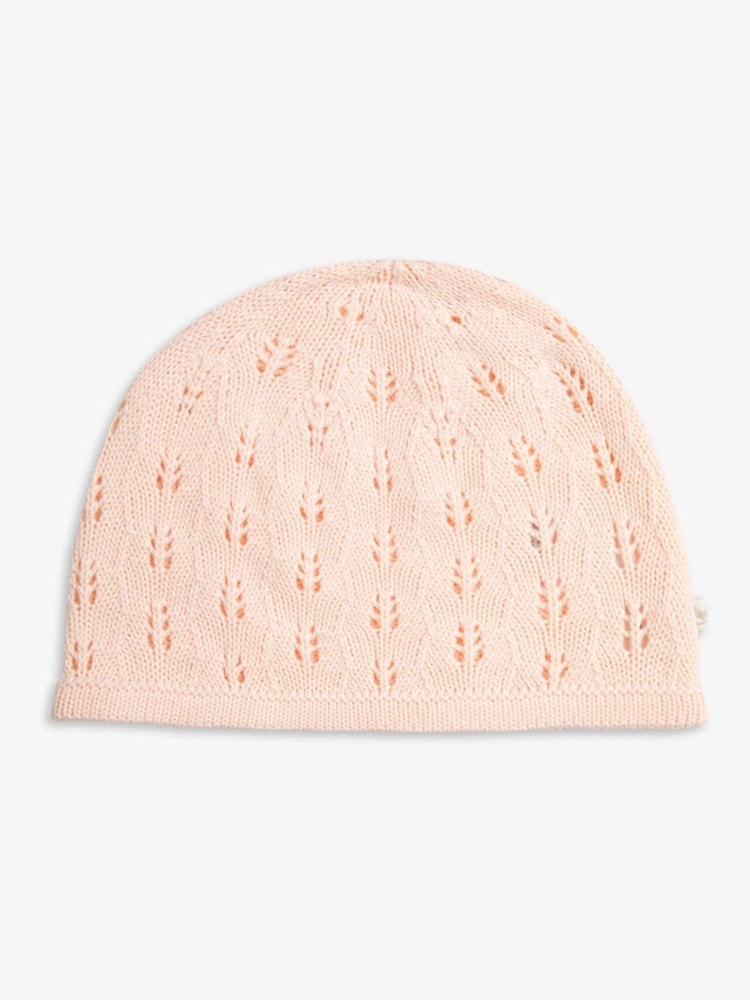 Gorro de punto calado de algodón 100 % para bebé de The Little Tailor - Imagen 1 de 3