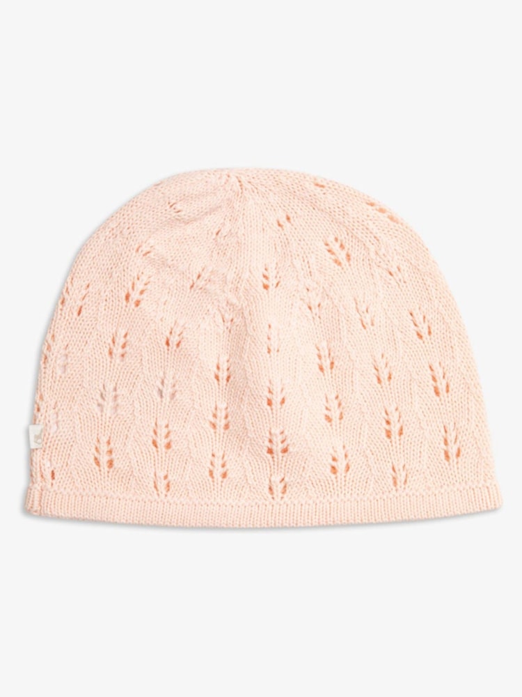 Gorro de punto calado de algodón 100 % para bebé de The Little Tailor - Imagen 2 de 3