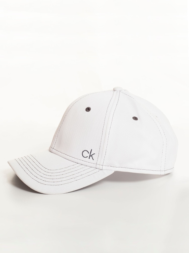 Calvin Klein Golf Tech Baseball White Cap - Image 2 of 5
