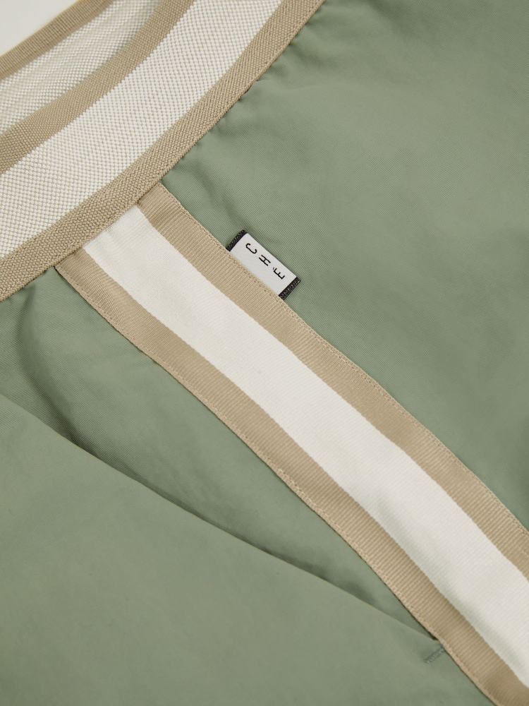 Verde salvia - Reiss Baller Ché Elasticated Waist Swim Shorts - Imagen 5 de 5