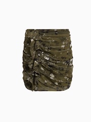AllSaints Green Gloria Kora Skirt - Image 6 of 6