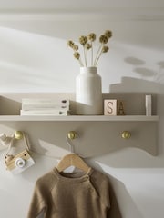 Cuddleco Cream Cashmere Clara Nursery Shelf - Image 1 of 3