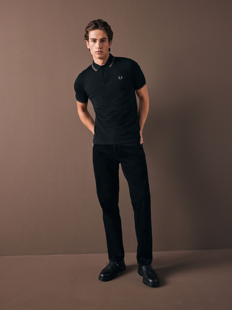Fred Perry Twin Tipped Polo Shirt - Image 3 of 9