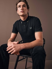 Fred Perry Twin Tipped Polo Shirt - Image 4 of 9
