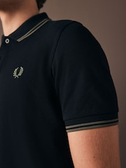 Fred Perry Twin Tipped Polo Shirt - Image 5 of 9