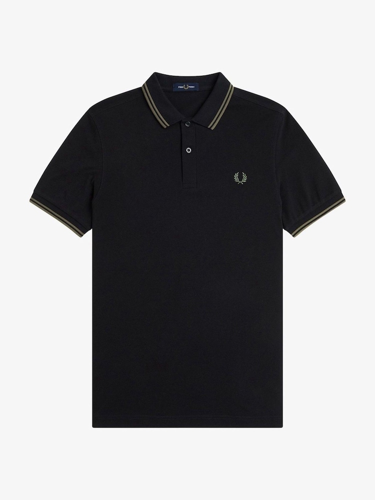 Fred Perry Twin Tipped Polo Shirt - Image 7 of 9