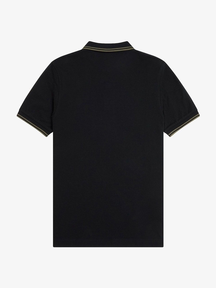 Fred Perry Twin Tipped Polo Shirt - Image 8 of 9