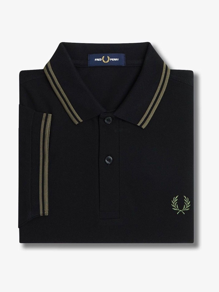 Fred Perry Twin Tipped Polo Shirt - Image 9 of 9