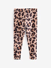 Neutral Animal Print Leggings (3-16yrs) - Image 1 of 4