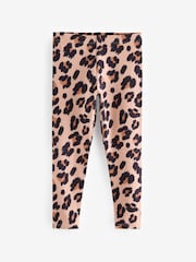 Neutral Animal Print Leggings (3-16yrs) - Image 2 of 4