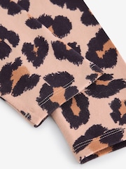 Neutral Animal Print Leggings (3-16yrs) - Image 3 of 4