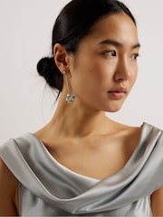 Ted Baker Grey Fit Osamu Cropped Box Jacket - Image 2 of 5