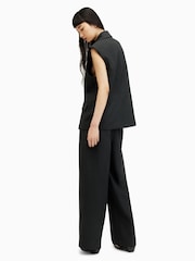 AllSaints Grey Sammey Trousers - Image 2 of 7