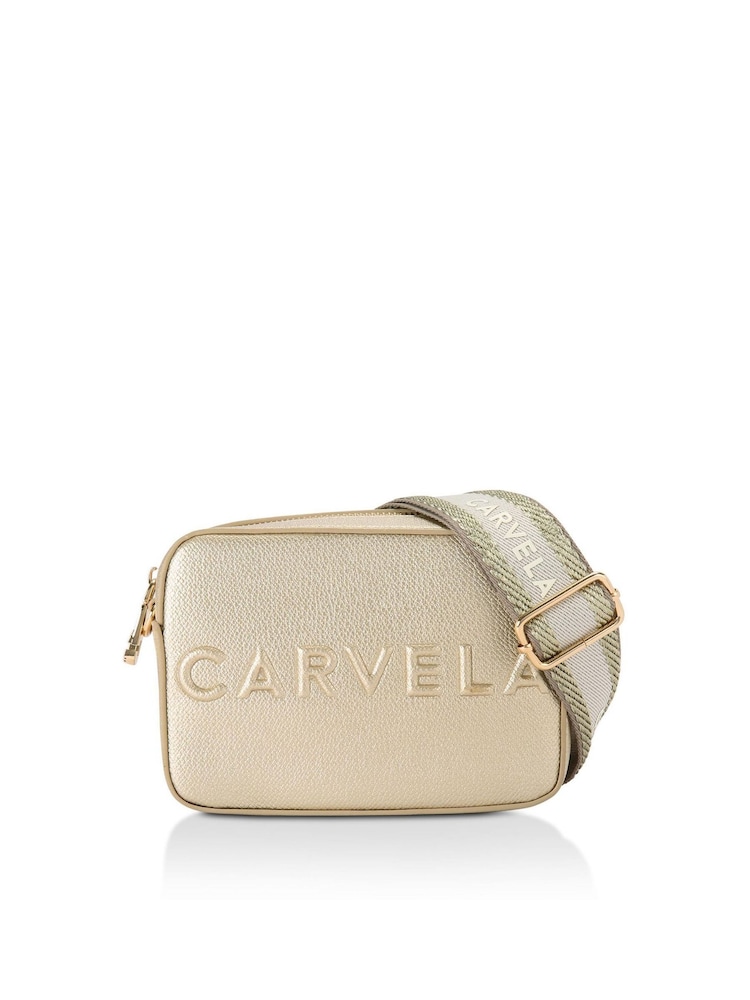 Dorado - Carvela Frame Mini X Body Bag - Imagen 1 de 5 Dorado - Carvela Frame Mini X Body Bag - Imagen 1 de 5