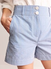 Boden Blue Westbourne Textured Shorts - Image 2 of 5