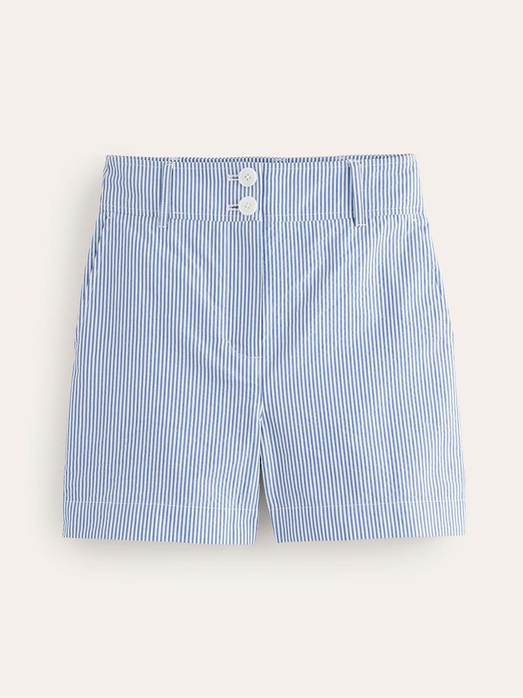 Boden Blue Westbourne Textured Shorts - Image 5 of 5