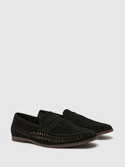 Черный - Плетеные мокасины Schuh Reem - Image 2 of 4