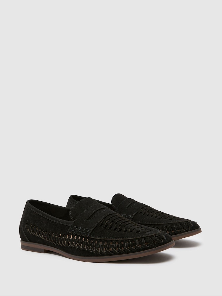 Черный - Плетеные мокасины Schuh Reem - Image 2 of 4 Черный - Плетеные мокасины Schuh Reem - Image 2 of 4