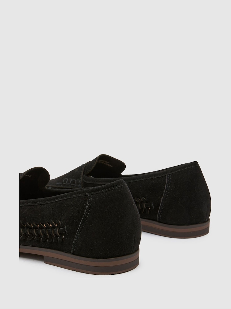 Черный - Плетеные мокасины Schuh Reem - Image 4 of 4