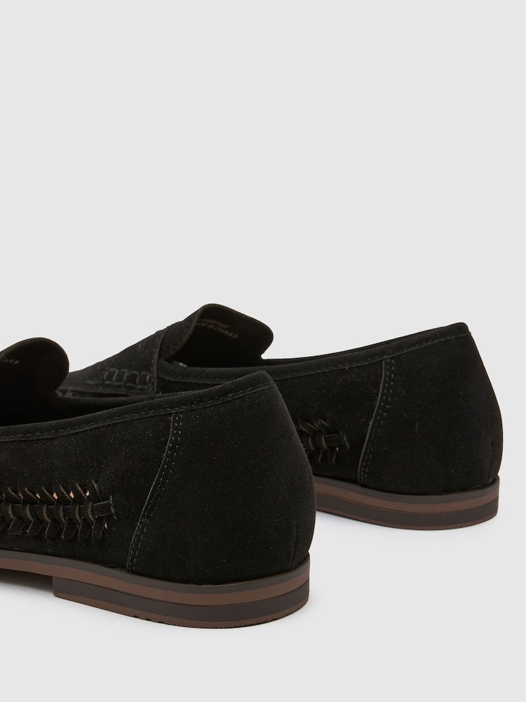 Черный - Плетеные мокасины Schuh Reem - Image 4 of 4 Черный - Плетеные мокасины Schuh Reem - Image 4 of 4