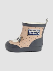 JoJo Maman Bébé Ecru Cosy Lined Panda Ankle Wellies - Image 3 of 4