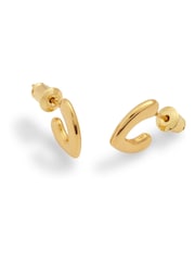 Katie Loxton Gold Tone Alora Heart Waterproof Huggie Earrings - Image 3 of 4