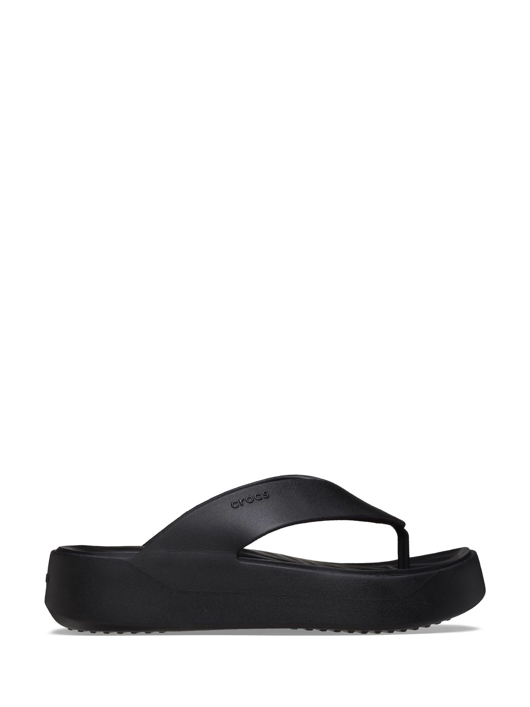 Buy Crocs Black Getaway Platform Flip Flops from Next Germany
