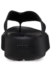 Crocs Black Getaway Platform Flip Flops - Image 5 of 5