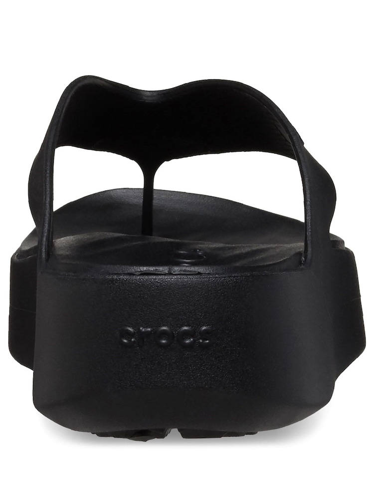 Crocs Black Getaway Platform Flip Flops - Image 5 of 5