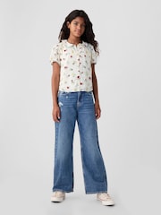 Gap Cream DÔEN Floral Blouse (Kids) - Image 4 of 5