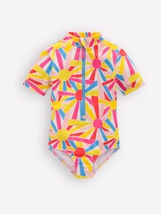 Boden Cream Short Sleeve Swimsuit - Image 1 of 3