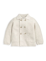 Mamas & Papas 2 Piece Oatmeal 100% Cotton Knit Set - Image 3 of 4