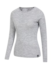 Mountain Warehouse Grey Womens Merino II Thermal Top - Image 3 of 5