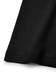 Vanilla Underground Leo Black Boys 100% Cotton Teenage Mutant Ninja Turtles T-Shirt - Image 5 of 6
