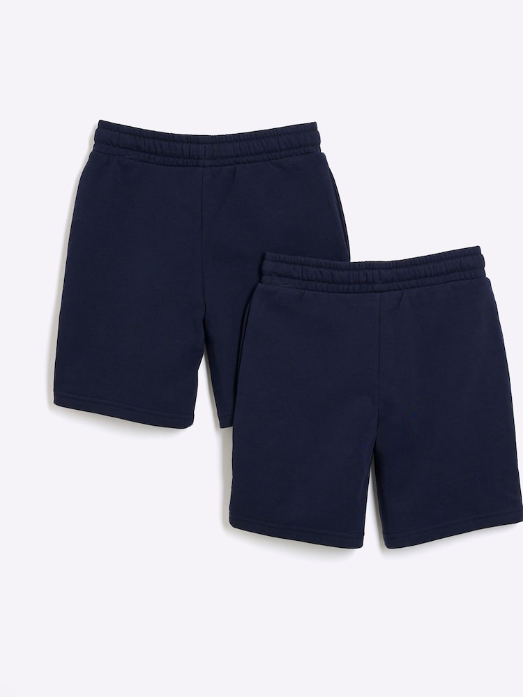 River Island dečki 100% bombažne kratke hlače 2 Pack - Slika 4 iz 4