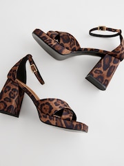 Animal Forever Comfort® Flare Platform Sandals - Image 6 of 8