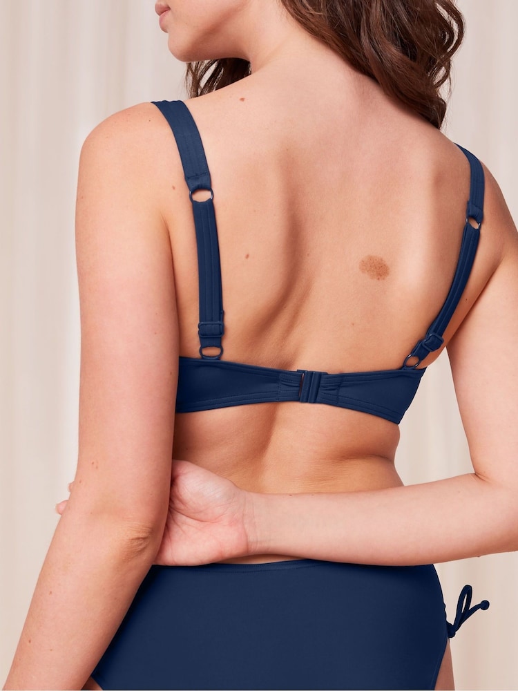 Triumph Blue Summer Mix & Match Wired Bikini Bra - Image 2 of 4