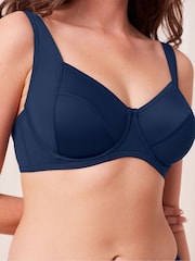 Triumph Blue Summer Mix & Match Wired Bikini Bra - Image 3 of 4