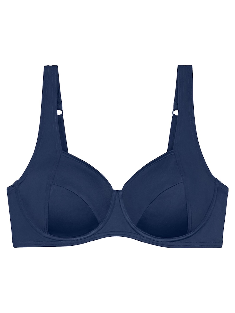 Triumph Blue Summer Mix & Match Wired Bikini Bra - Image 4 of 4 Triumph Blue Summer Mix & Match Wired Bikini Bra - Image 4 of 4