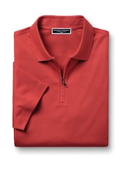 Charles Tyrwhitt Pink Cool Popcorn 100% Cotton Polo Shirt - Image 4 of 6
