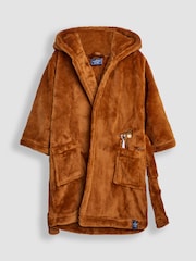 JoJo Maman Bébé Brown Gruffalo Dressing Gown - Image 1 of 3